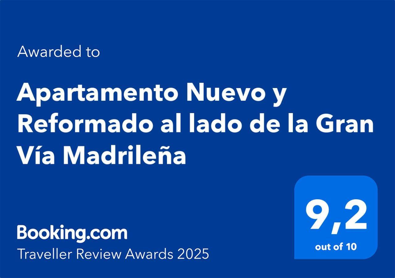 Apartamento Nuevo Y Reformado Al Lado De La Gran Via Madrilena Экстерьер фото